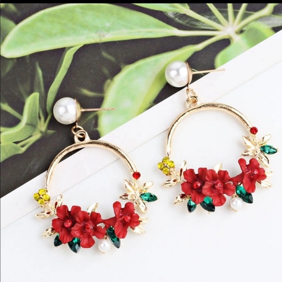 Jewelry - Flower Earrings